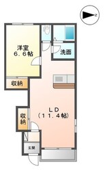 ラピュタ参番館の物件間取画像